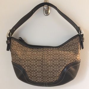 Coach Signature Hobo Bag in Brown